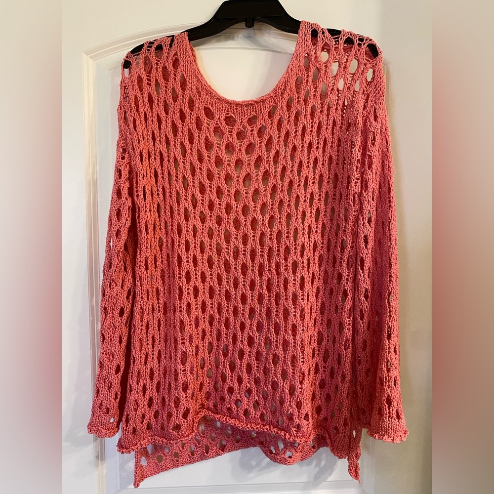 Crochet top.